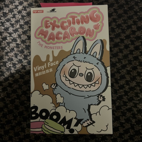 POPMART Exciting Macaron Labubu SEALED - GREEN GRAPE - Picture 5 of 6